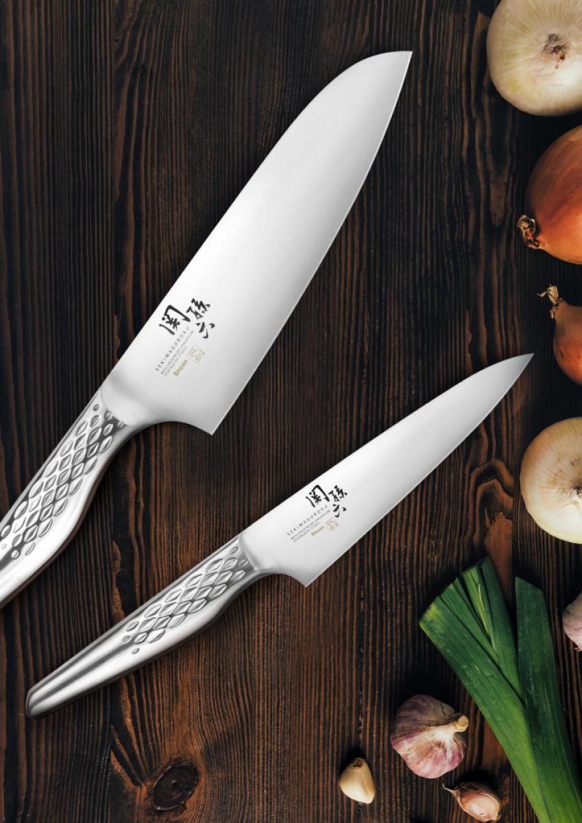 KAI Shoso Santoku Olivenslipt (16,5cm)