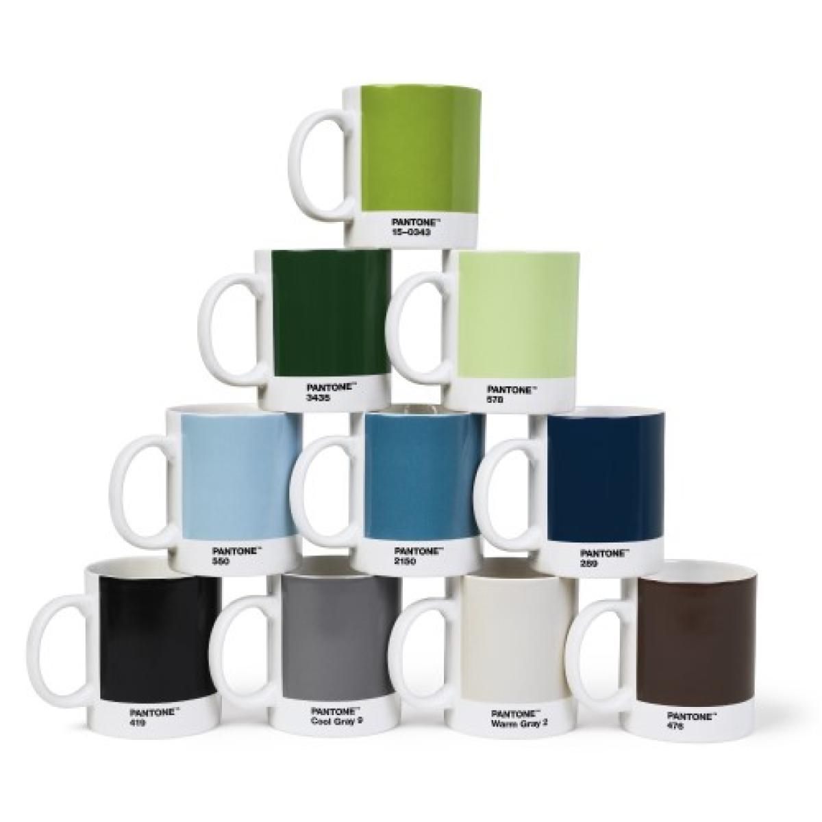 PANTONE Kopp med hank, 375ml, Dark Blue