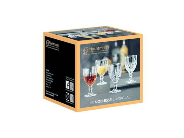 Hovedbilde NACHTMANN Noblesse Likørglass, 57ml. 4pk