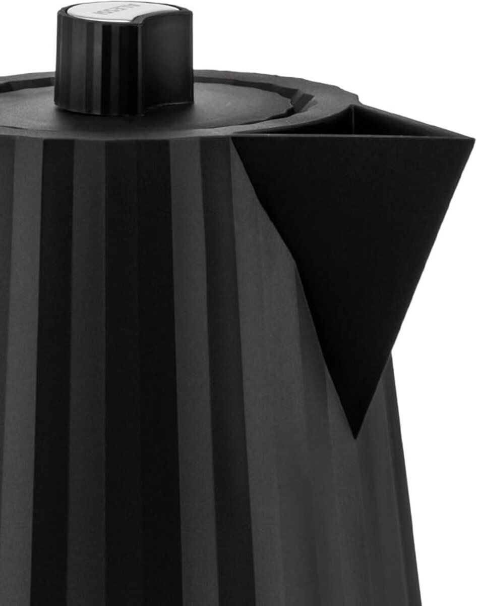 ALESSI PLISSÉ Elektrisk vannkoker 1,7 liter, svart