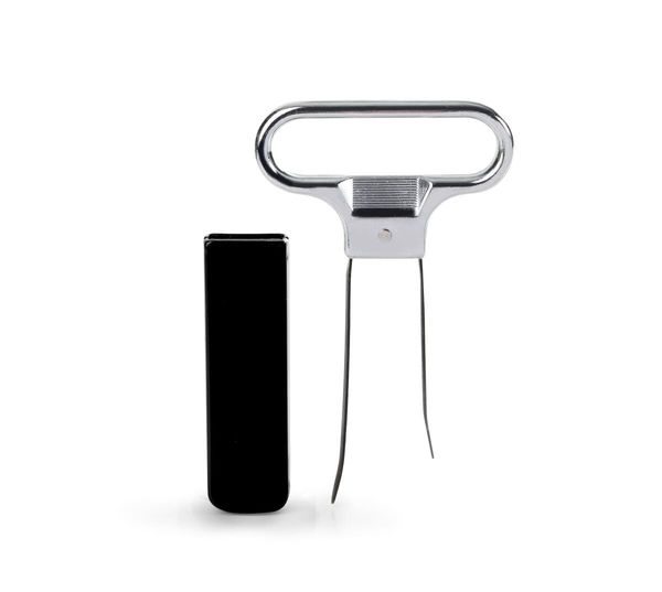 Hovedbilde IBILI Korkopptrekker med blad for eldre viner.