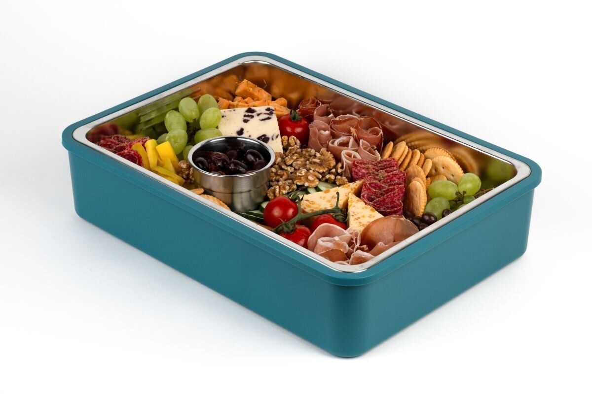 PLATTERBOX Teal | Ta måltidet med deg hvor som helst