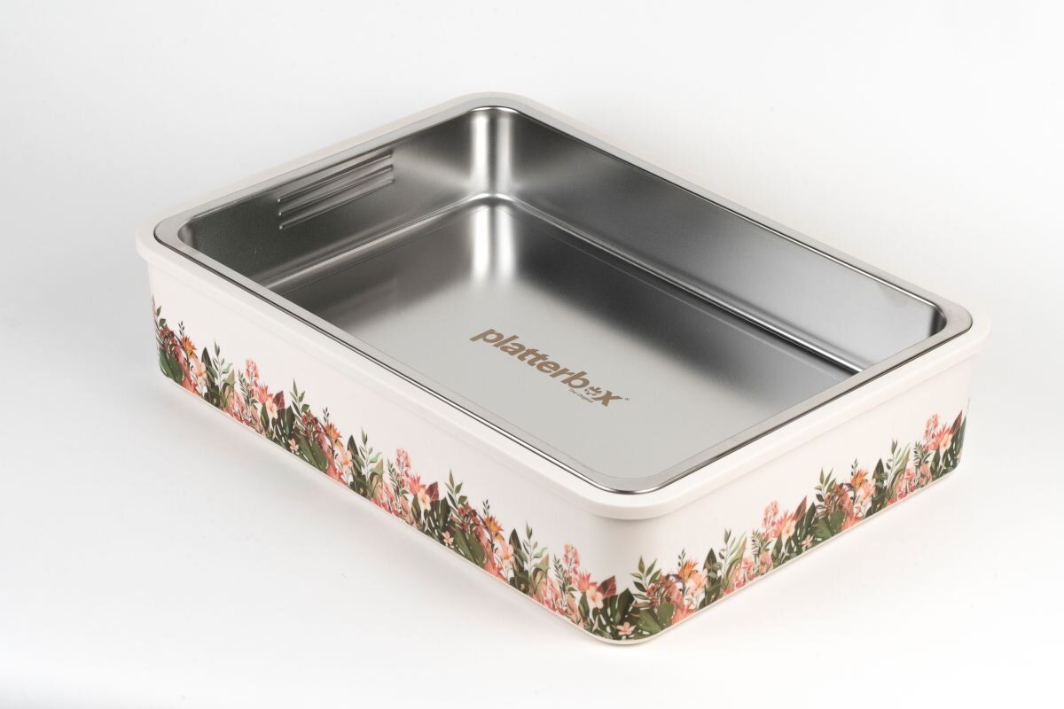 PLATTERBOX Floral |  Ta måltidet med deg hvor som helst
