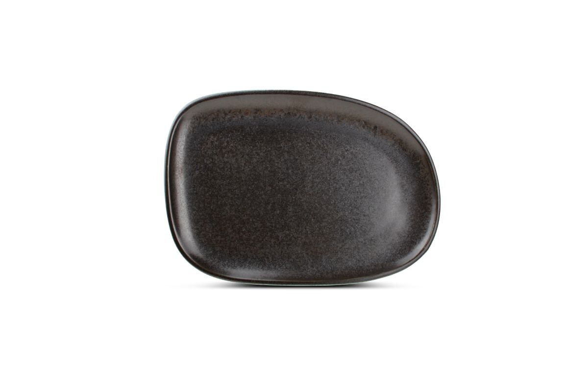 FINE2DINE Ceres Tallerken 33x23cm | Svart