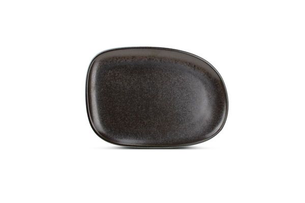 Hovedbilde FINE2DINE Ceres Tallerken 33x23cm | Svart