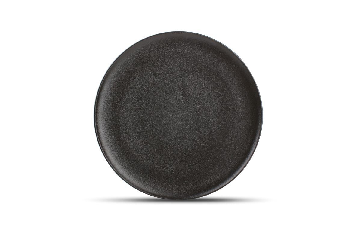 FINE2DINE Dusk Rund Tallerken Ø27cm | Sort