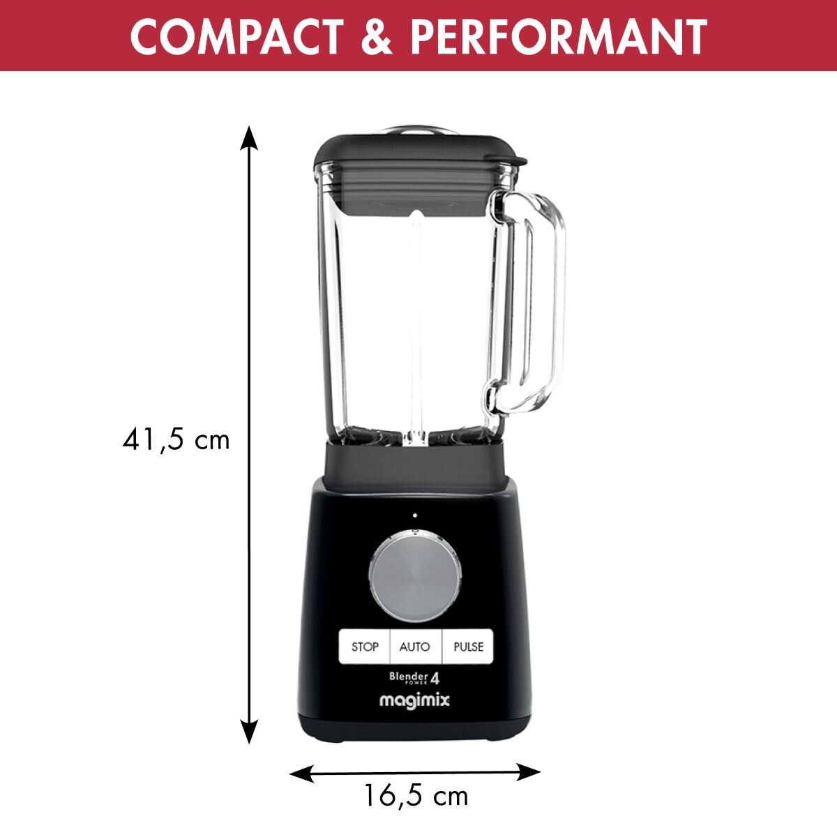 MAGIMIX Blender Power 4 Black