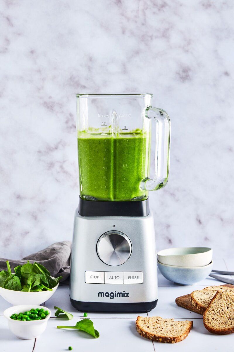MAGIMIX Blender Power 4 Matte Chrome