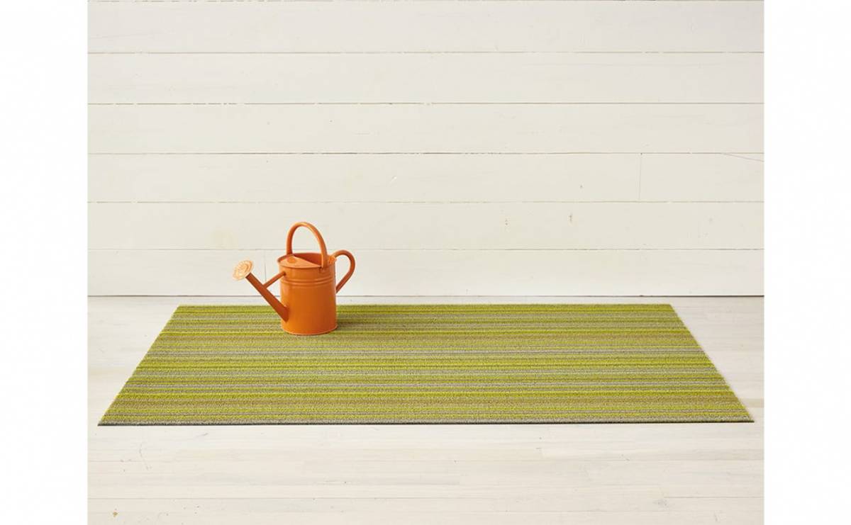 CHILEWICH Skinny Stripe Dørmatte 61x91cm CITRON