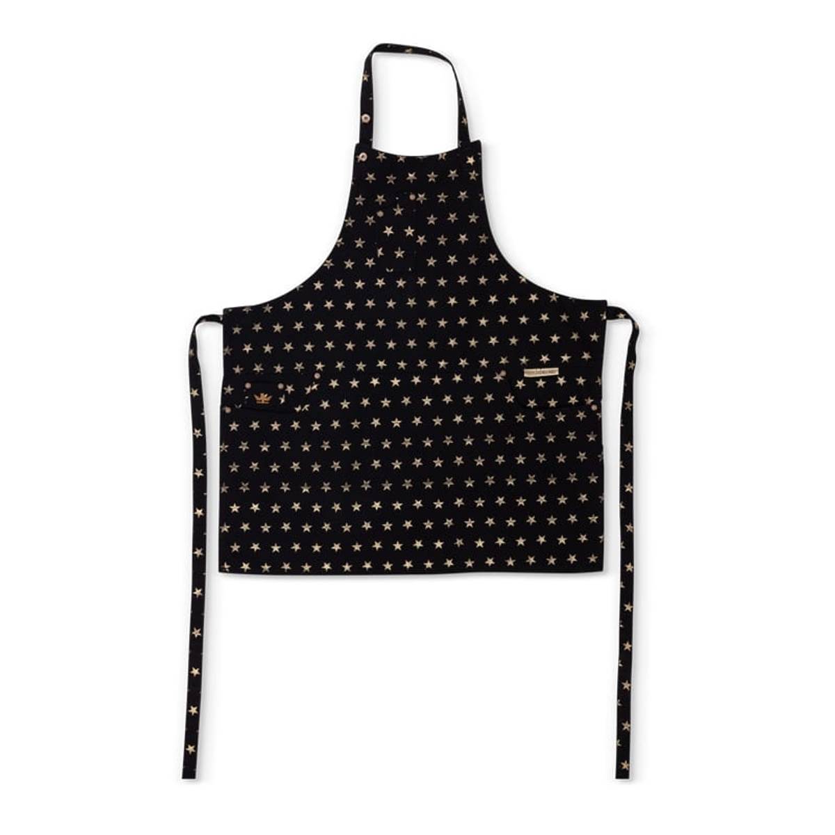 DUTCHDELUXES Five Pocket Slim Fit Forkle i stoff, Starry Svart