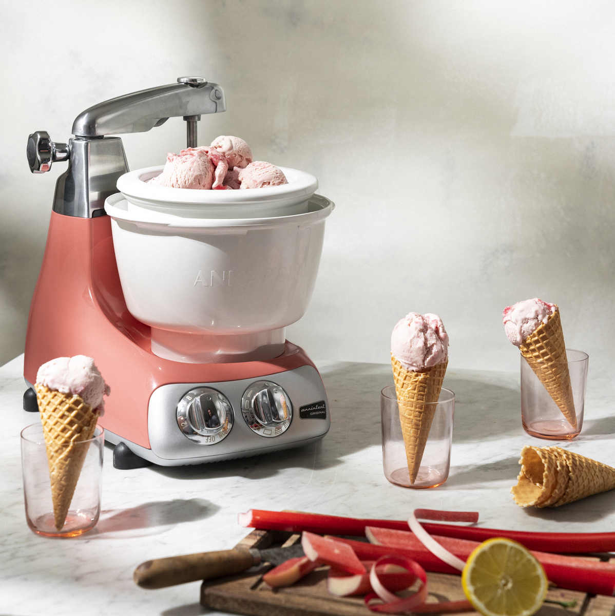 ANKARSRUM Kjøkkenmaskin 6230 Coral Crush (Lakserosa)